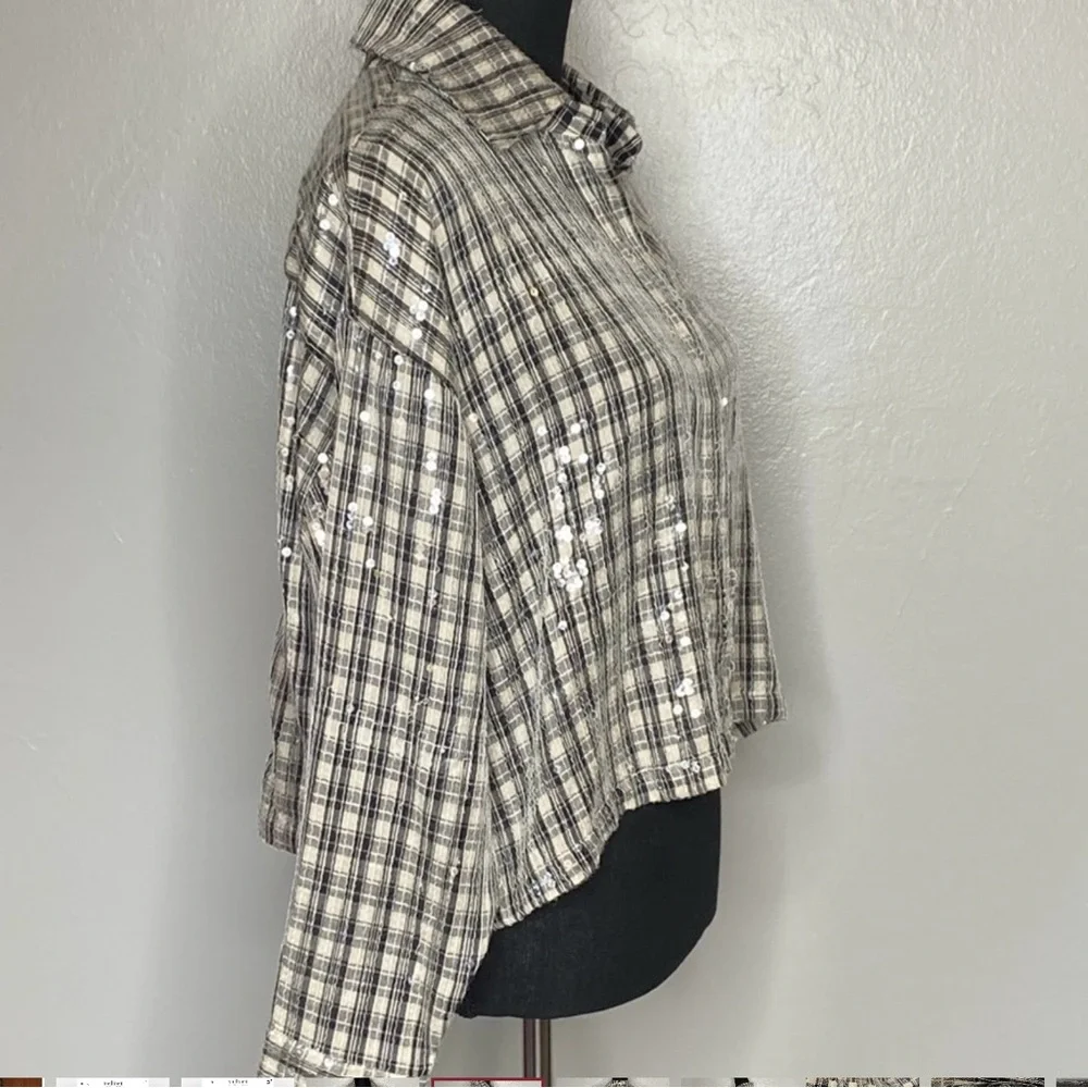 Velvet Graham and Spencer Sequined JKT  Athena NWT - Picture 2 of 11